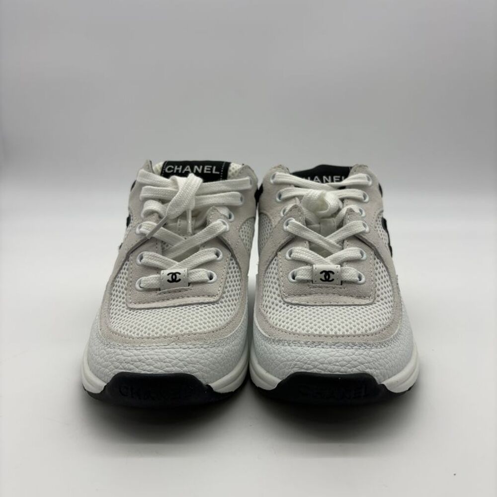 Chanel White Women's Athletic Sneakers